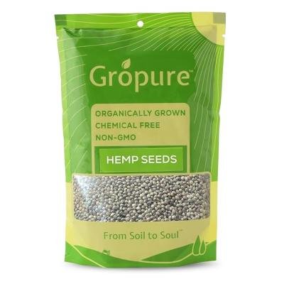 Gropure Organic: From Soil To Soul Hemp Seeds 750g