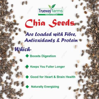 Trueway Farms Organic Chia Seeds (salba Seeds) 1.85 Kg